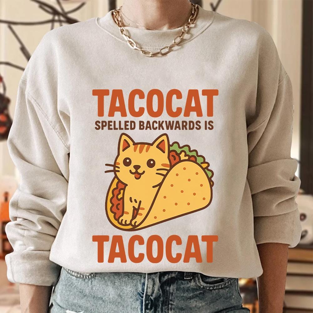 T-shirt Delta Graphique Tacocat Bleu | Taille L | Coton | Occasion Très Bon état