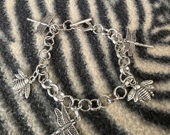 Silver Bug Bracelet