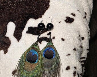 Peacock Earrings