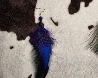 Royal Feather Earring (singleton)