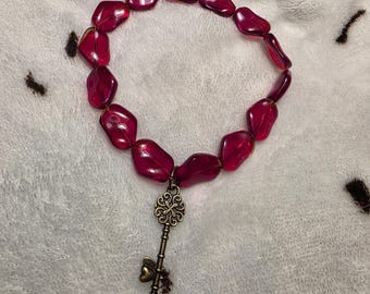 Ruby Red Bracelet