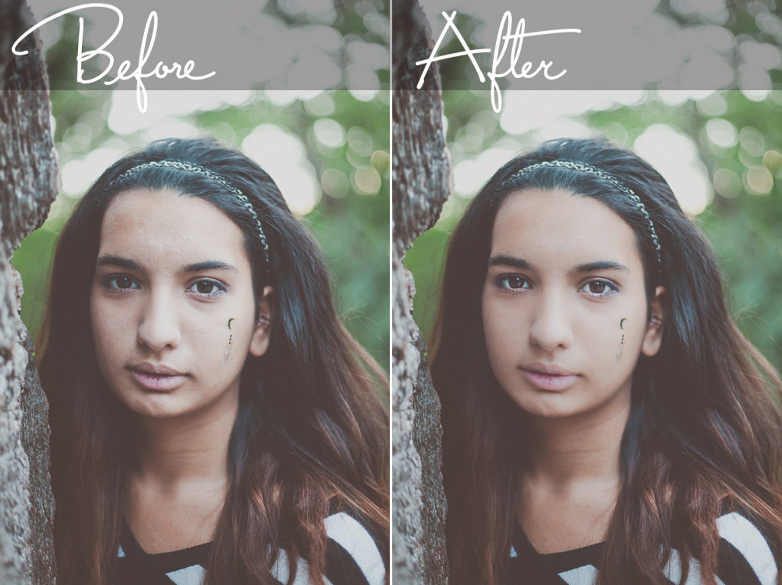 Face Perfection Lightroom Brush Collection Presets skin Etsy