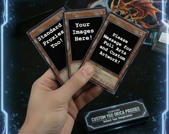 Standard and Custom Yu-Gi-Oh ORICA Proxies