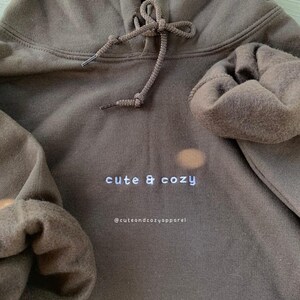 cute & cozy embroidered t-shirt, sweatshirt, hoodie | cute trendy shirt | popular sweatshirt | kawaii t-shirt | cute gift for her