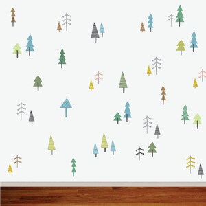tree stickers , wall art stickers, decorative stickers ,removable wall decals, woodland nursery decor, wall decor stickers,
