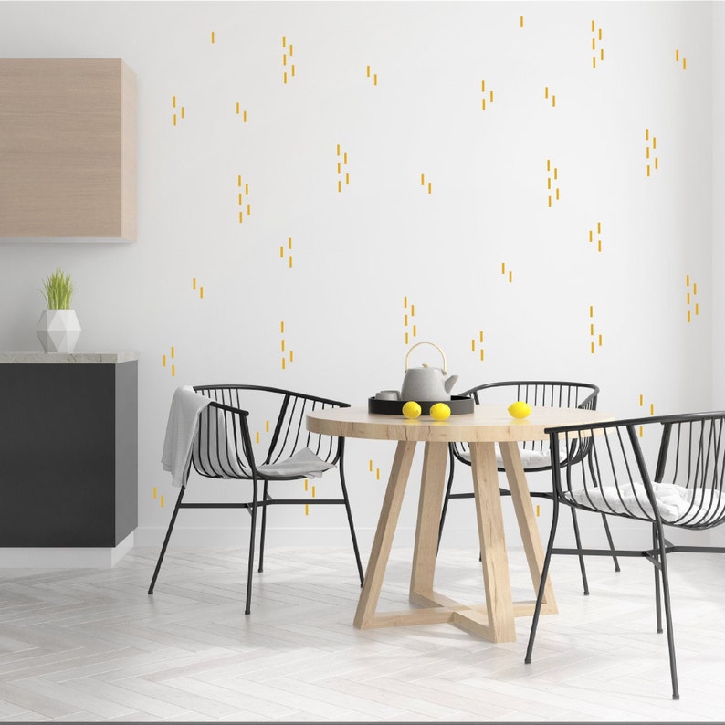 Line Wall Decals Scandinavian Decor Wall Stickers for Etsy