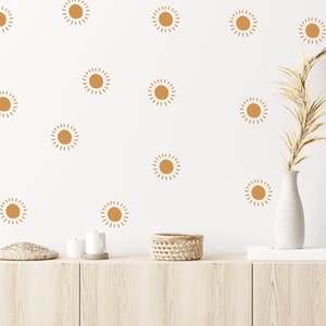 Wall Decal - Boho Sun - Sun Wall Sticker