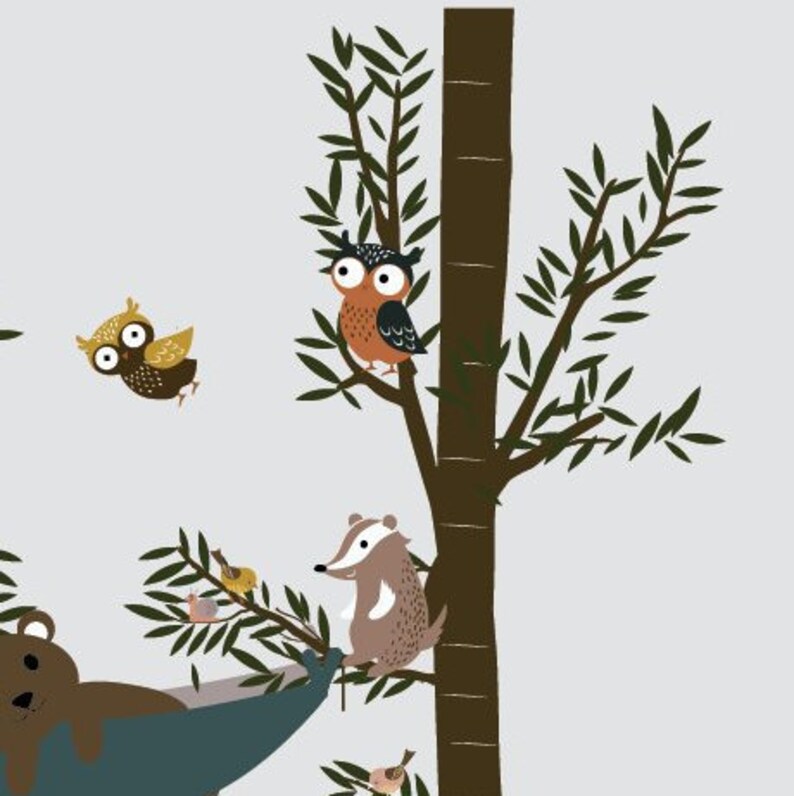 Gender Neutral Wall Decals teepee Wall Decals Willow Deer Etsy