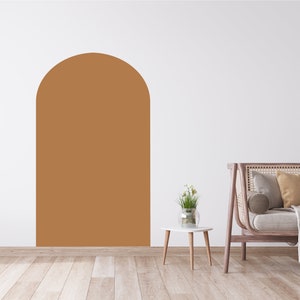 Large Arch Wall Decal, Colour Block Arch Wall Decal, Abstract Wall Stickers, Arch wall Sticker, Boho Arch Decor