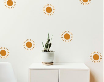 Wall Decal - Boho Sun - Sun Wall Sticker