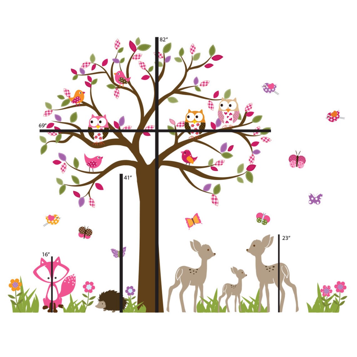 Childrens Wall Decal Nursery Wall Decal Nursery Decal Wall Etsy