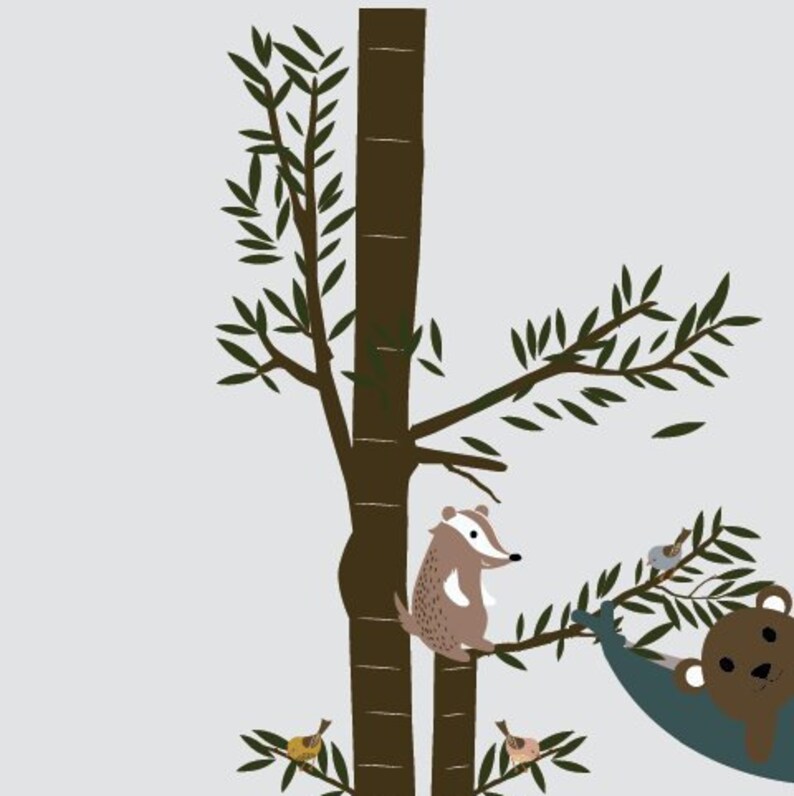 Gender neutral wall decals teepee wall decals willow deer Etsy