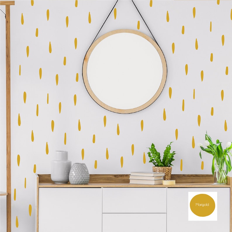 Abstract Lines Wall Decals Modern Farmhouse Decor Minimalist Etsy