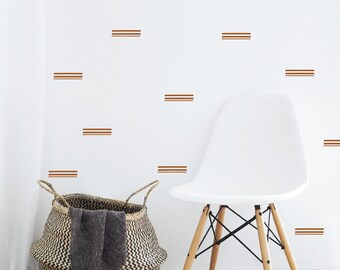 Line Wall Decals - Stripe Wall Decal - Minimalist Wall Decals - Neutral Wall Decor - Stripe Decals