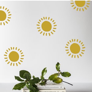 Wall Decal - Boho Sun - Sun Wall Sticker