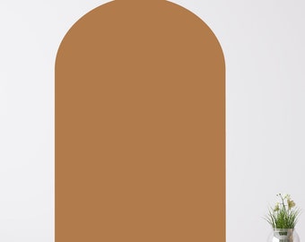 Large Arch Wall Decal, Colour Block Arch Wall Decal, Abstract Wall Stickers, Arch wall Sticker, Boho Arch Decor