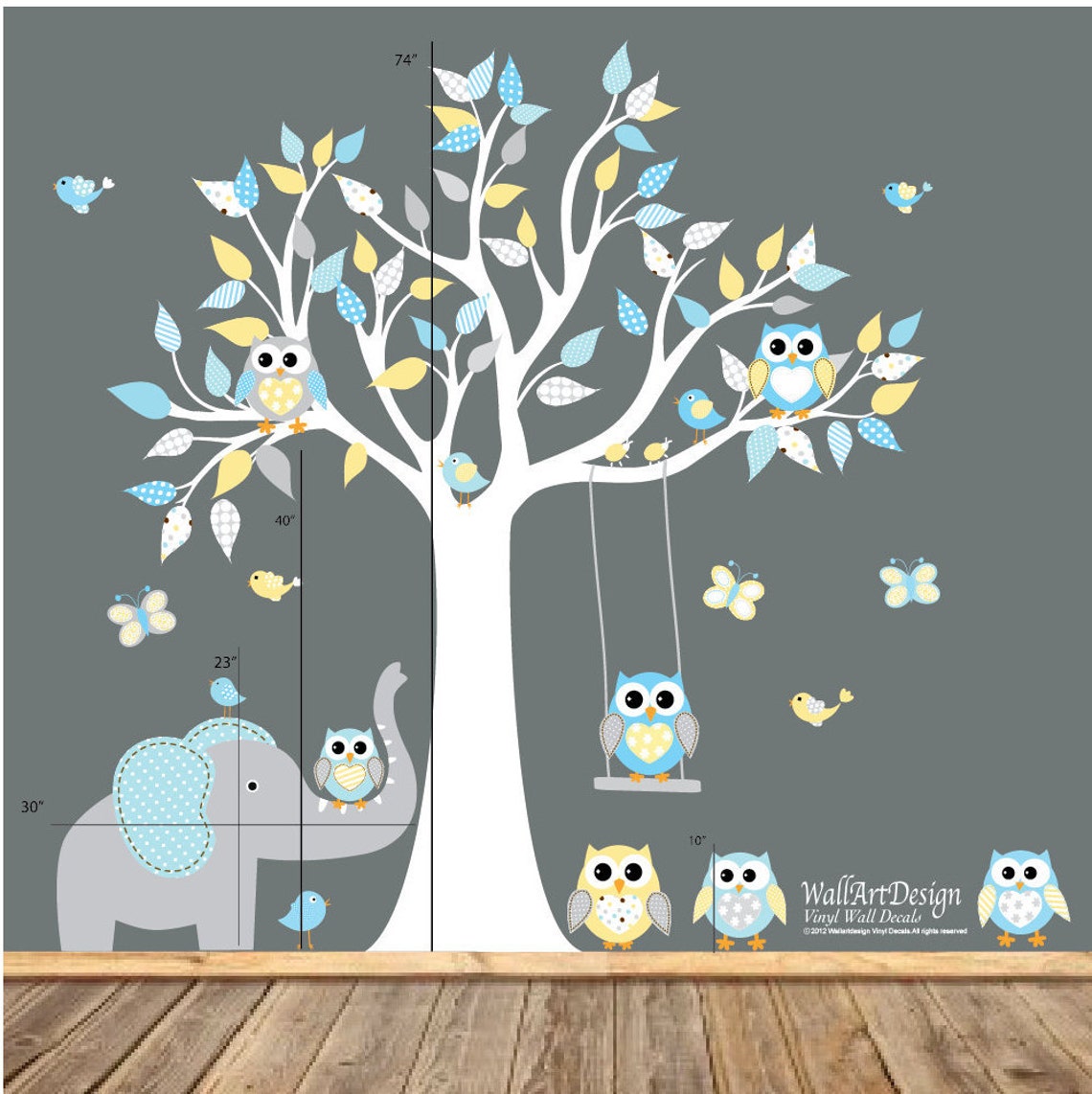 Vinyl Wall Decal Baby Nursery Wall Decal Nursery Wall Decal Etsy