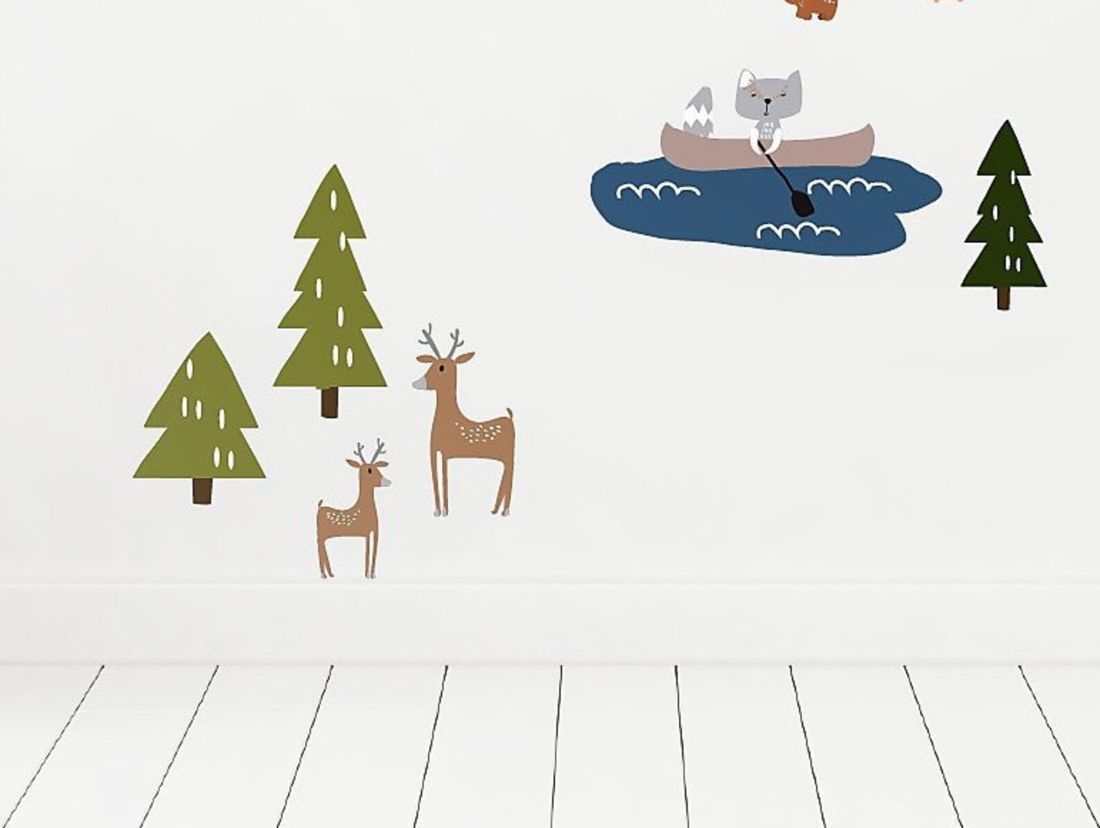 Camping Peel and Stick Wall Decals Camping Adventure Wall Etsy