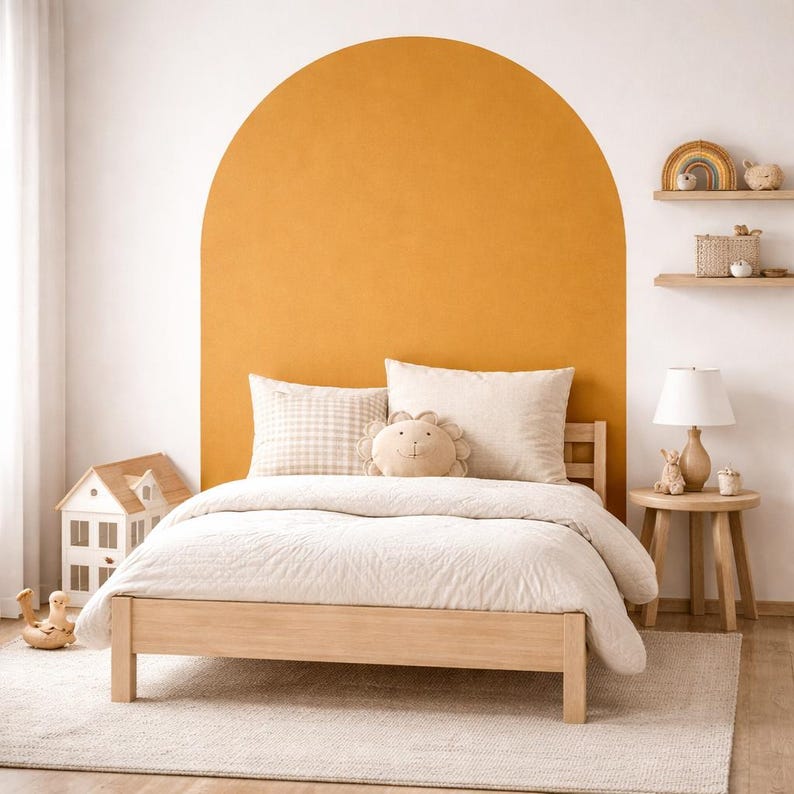 Boho Lilac Arch Wall Decal, Removable Peel and Stick Vinyl Sticker - Etsy