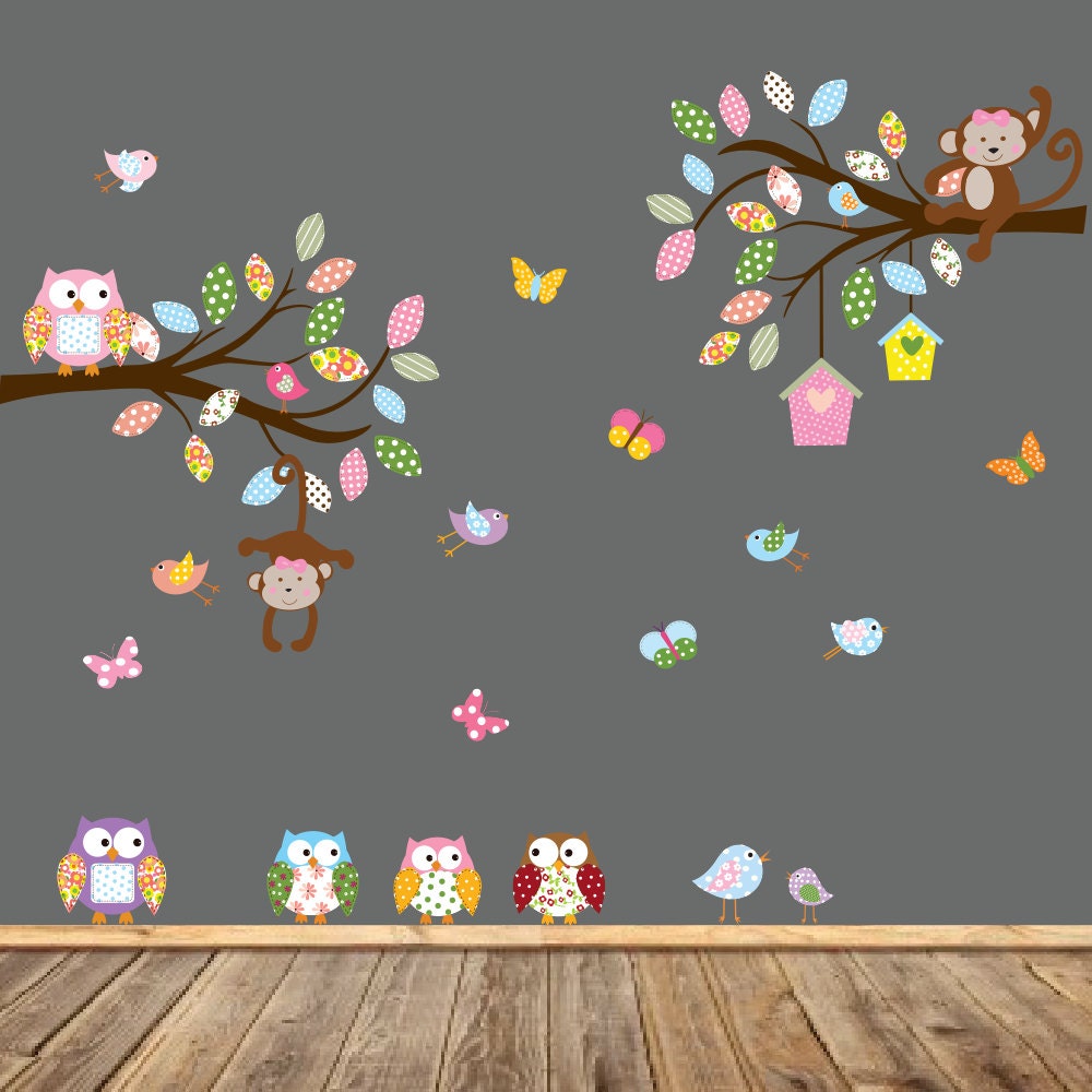 Children's Wall Decal Nursery Wall Decal Girl Baby Etsy