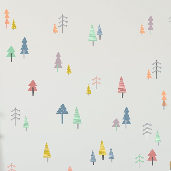 Baby & Kinder Wandtattoos, Waldbaum Wandtattoos: Waldposter für's Kinderzimmer