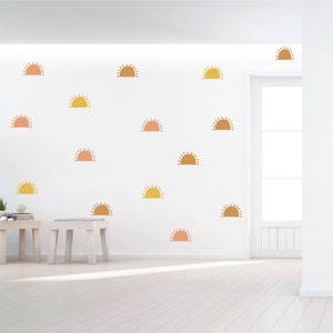 Wall Decal - Boho Sun - Sun Wall Sticker