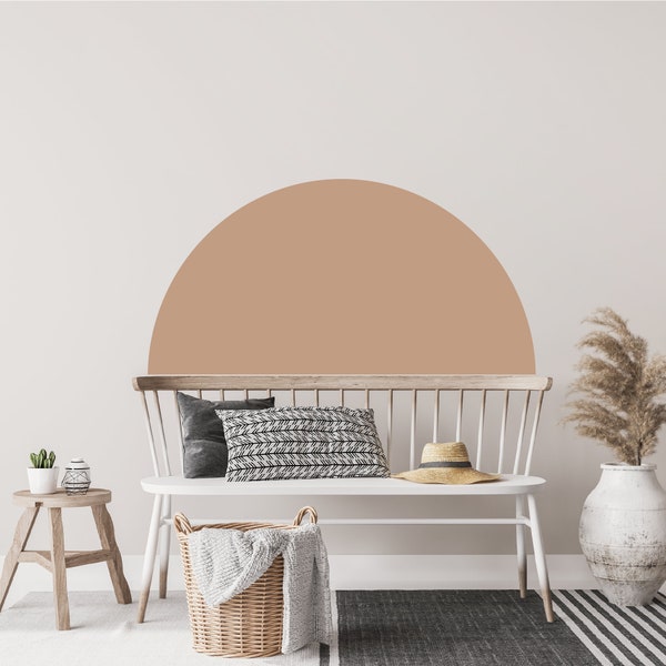 Circle Wall Decals Etsy