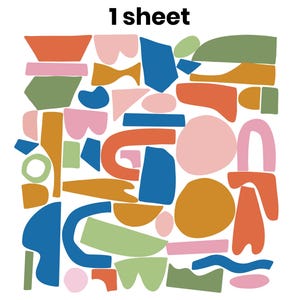 Geometric Shape Wall Decals image 4