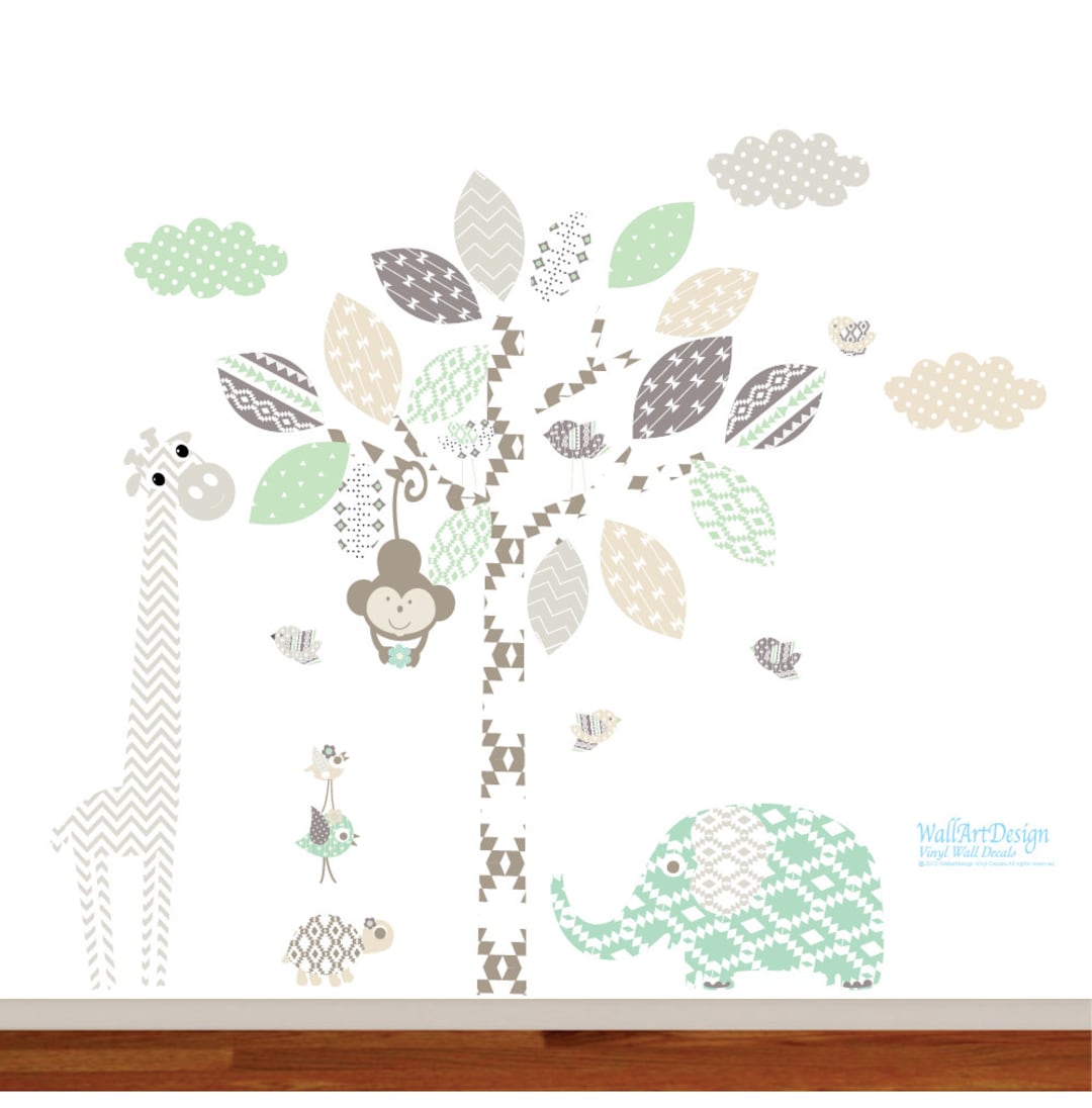Vinyl Wall Decal Nursery Wall Decal , Kids Wall Art, Baby Girl, Baby ...