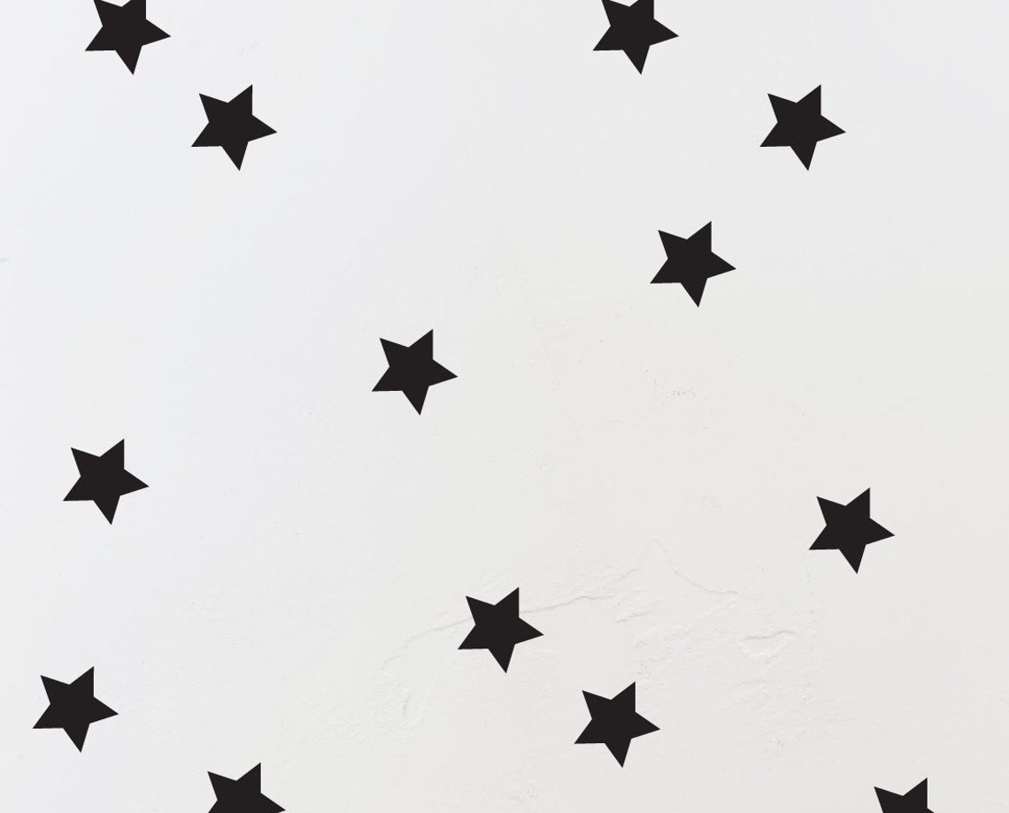 Star Decals Star Decal Star Wall Decal Star Wall Stickers Etsy
