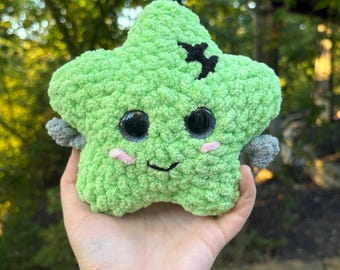 Crochet Franken-Star Plushie