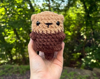 Crochet Otter Plush Animal