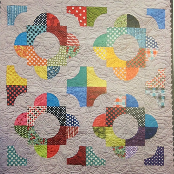 STPQ1 Arabesque Quilt Pattern (papier)