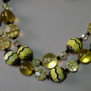 Vintage Bumble Bee Necklace & Earring Set image 4