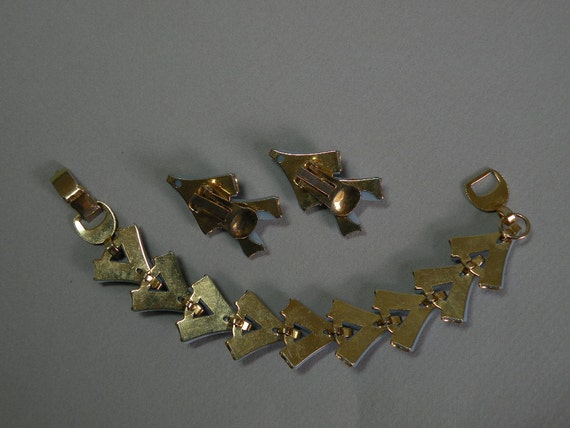 Vintage Sky Bracelet & Earring Set - image 5