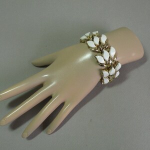 Vintage Thermoplastic Leaf Bracelet