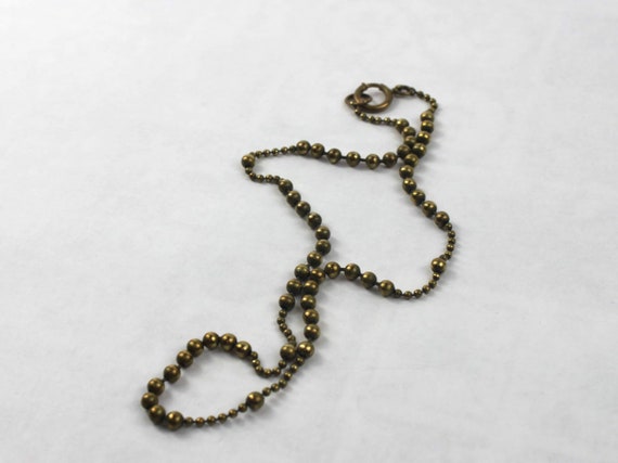 1940s Ball Bead Necklace Art Deco - image 2