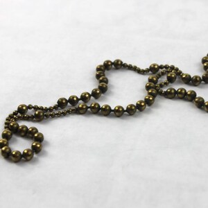 1940s Ball Bead Necklace Art Deco image 4