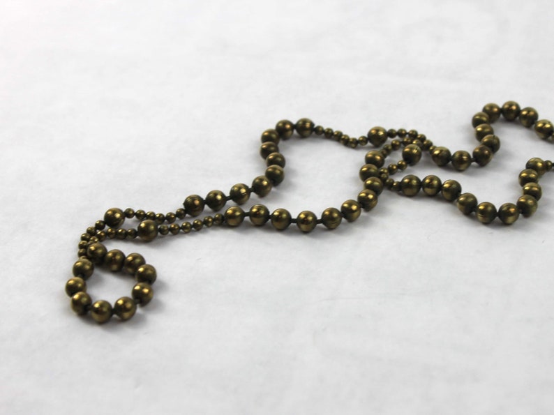 1940s Ball Bead Necklace Art Deco image 4