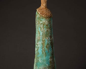 Figurale Skulptur Textural Nancy Pirri Bildhauer Chicago Art Fine Art Keramik
