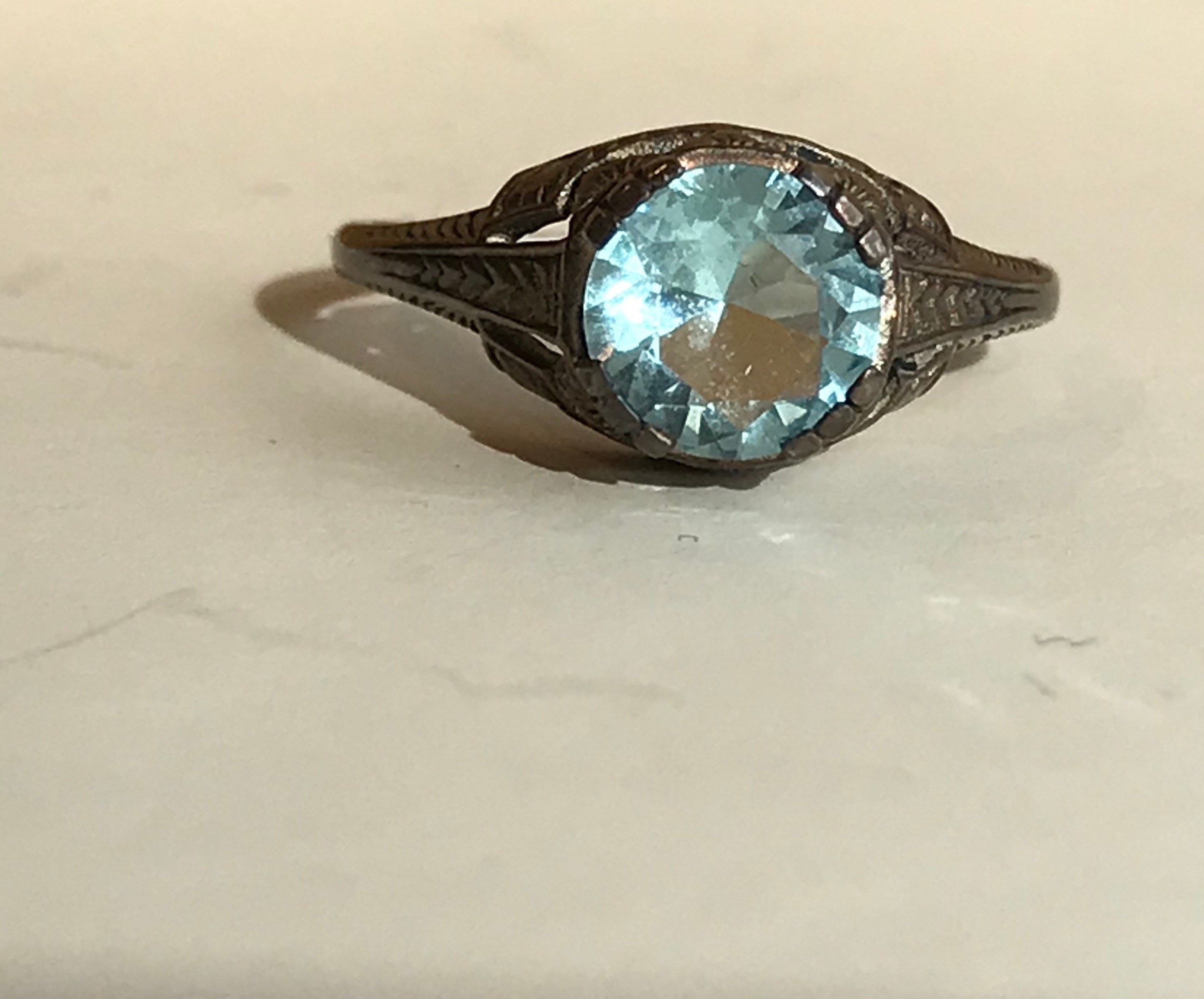 1940s Silver Ring - Etsy