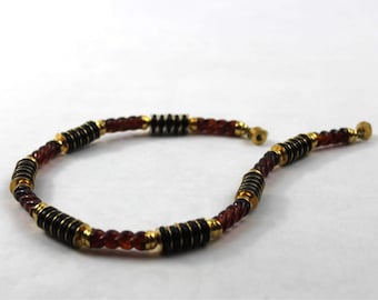 Vintage Gay Boyer Beaded Choker Necklace