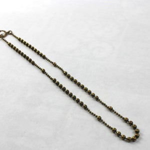 1940s Ball Bead Necklace Art Deco image 3