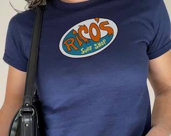 Baby Tee Hannah Montana, Rico's Surf Shop Logo Baby Tee, Disneyland Family Vacation Baby Tee, Disneyworld Channel Baby Tee