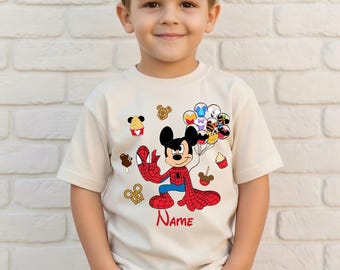 Spiderman Mickey Shirt, Disney Snacks Shirt, Disney Kids Tee, Disneyland Best Day Ever, Disney Avengers Family Shirts, Spider Kid Shirt