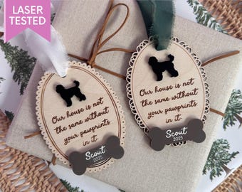 Pet Memorial Ornament SVG File Pet Loss Ornament Custom Ornament SVG Ornament Laser File Pet Memorial Ornament Sentimental Gift Pet Keepsake