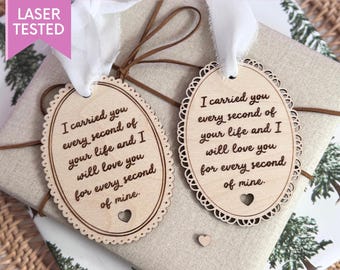 Pregnancy Loss Ornament SVG File Custom Ornament SVG Ornament Laser File Memorial Ornament Sentimental Gift Keepsake Ornament SVG