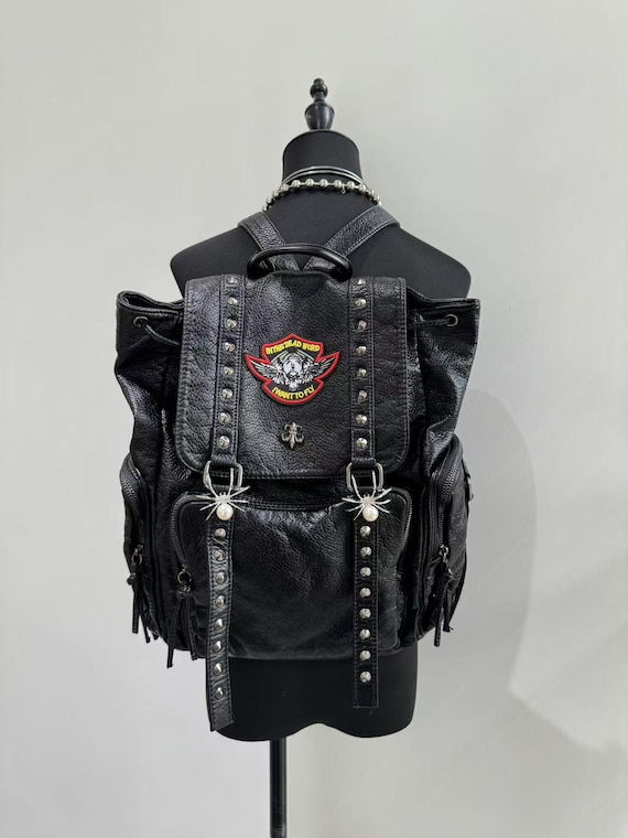 MEMENTISM studded backpack スタッズ リュック y2k MEMENTISM studded