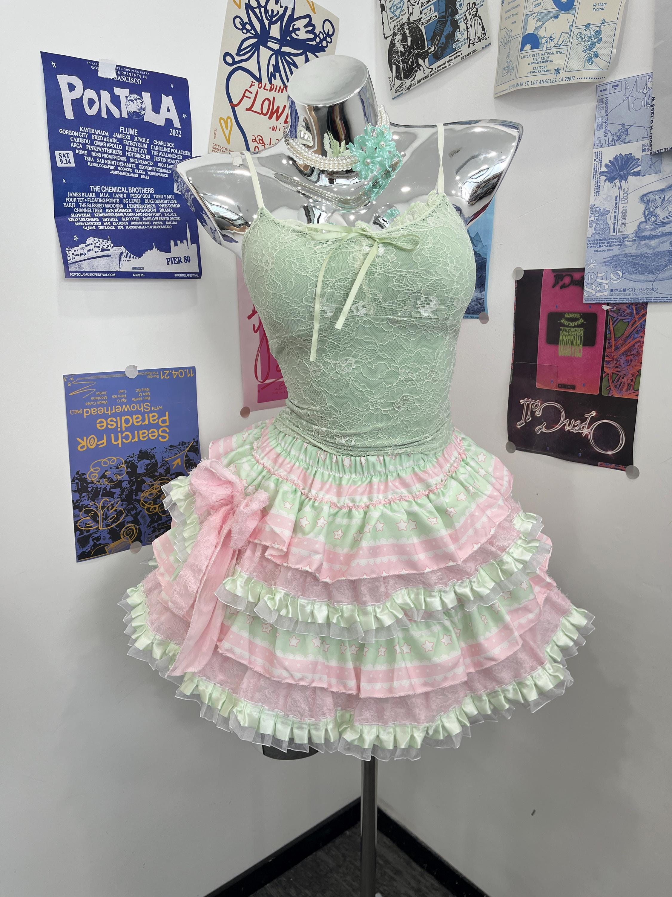 Pink Ruffle Cami - Etsy