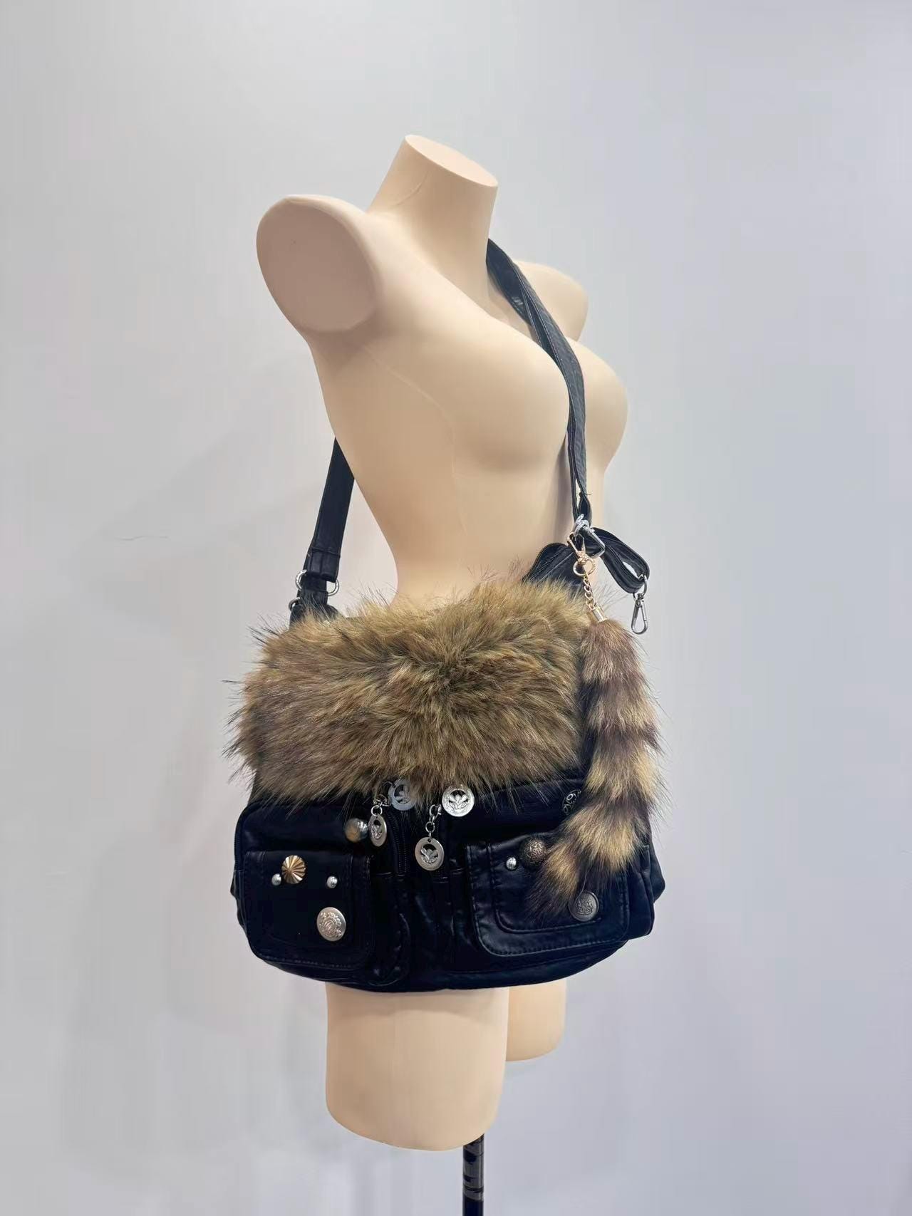 Y2k Fur Bag - Etsy